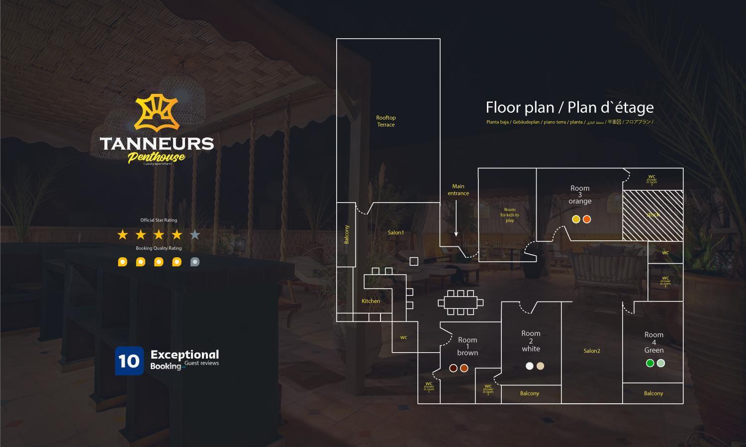 Les Tanneurs Penthouse Marrakech Apartment Marrakesh Luaran gambar